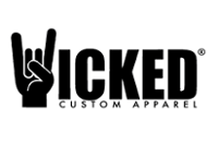 Custom Apparel Logo - Wicked Custom Apparel Reviews | http://shopwickedapparel.com reviews ...