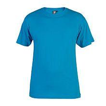 Blue Orange T-Shirts With Logo - T-shirt