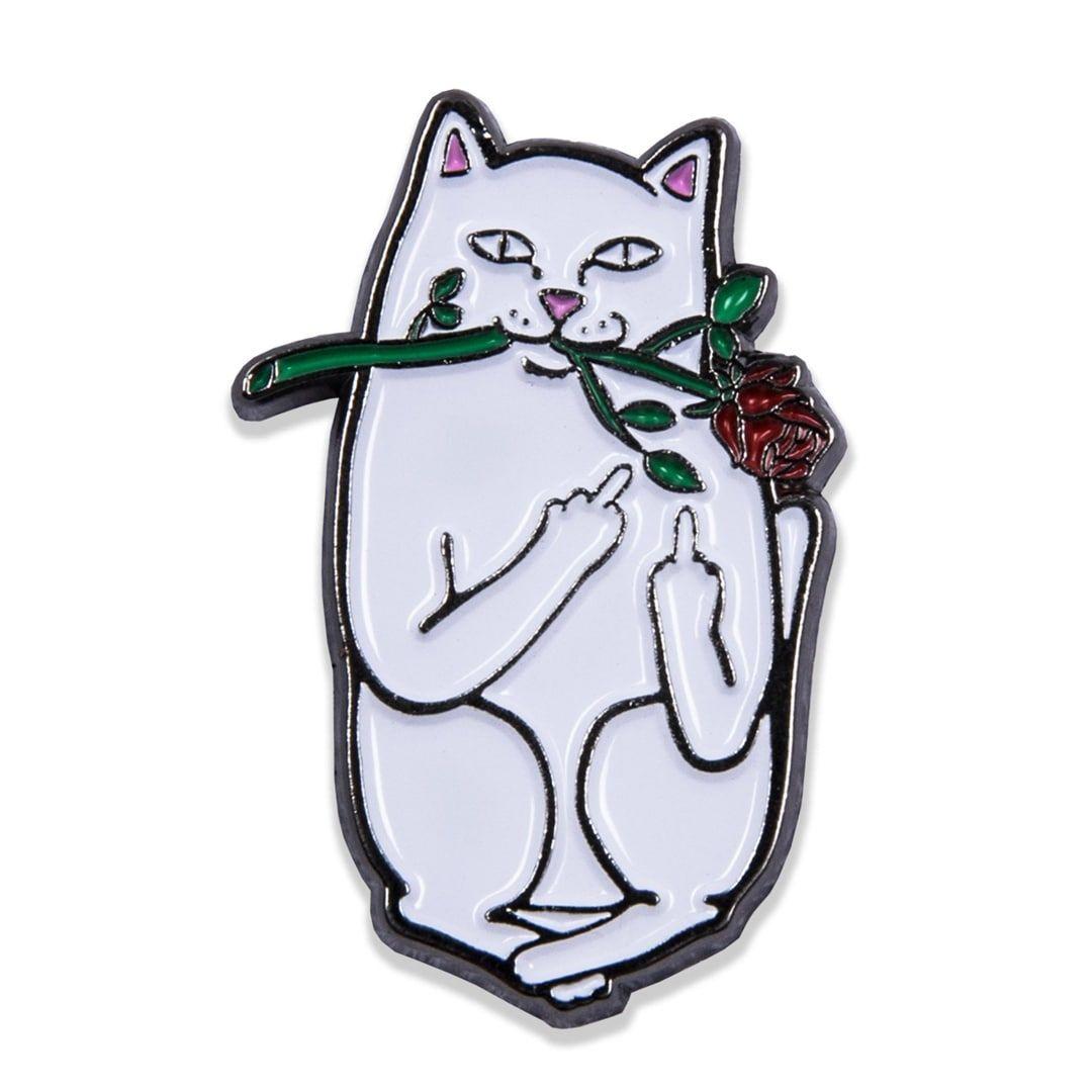 Ripndip Cat Logo - Rip N Dip Romantic Nermal Pin - Billion Creation Streetwear