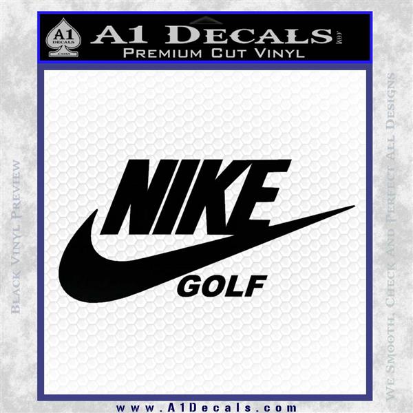 Nike Golf Logo - Nike Golf Swoosh Decal Sticker Logo » A1 Decals
