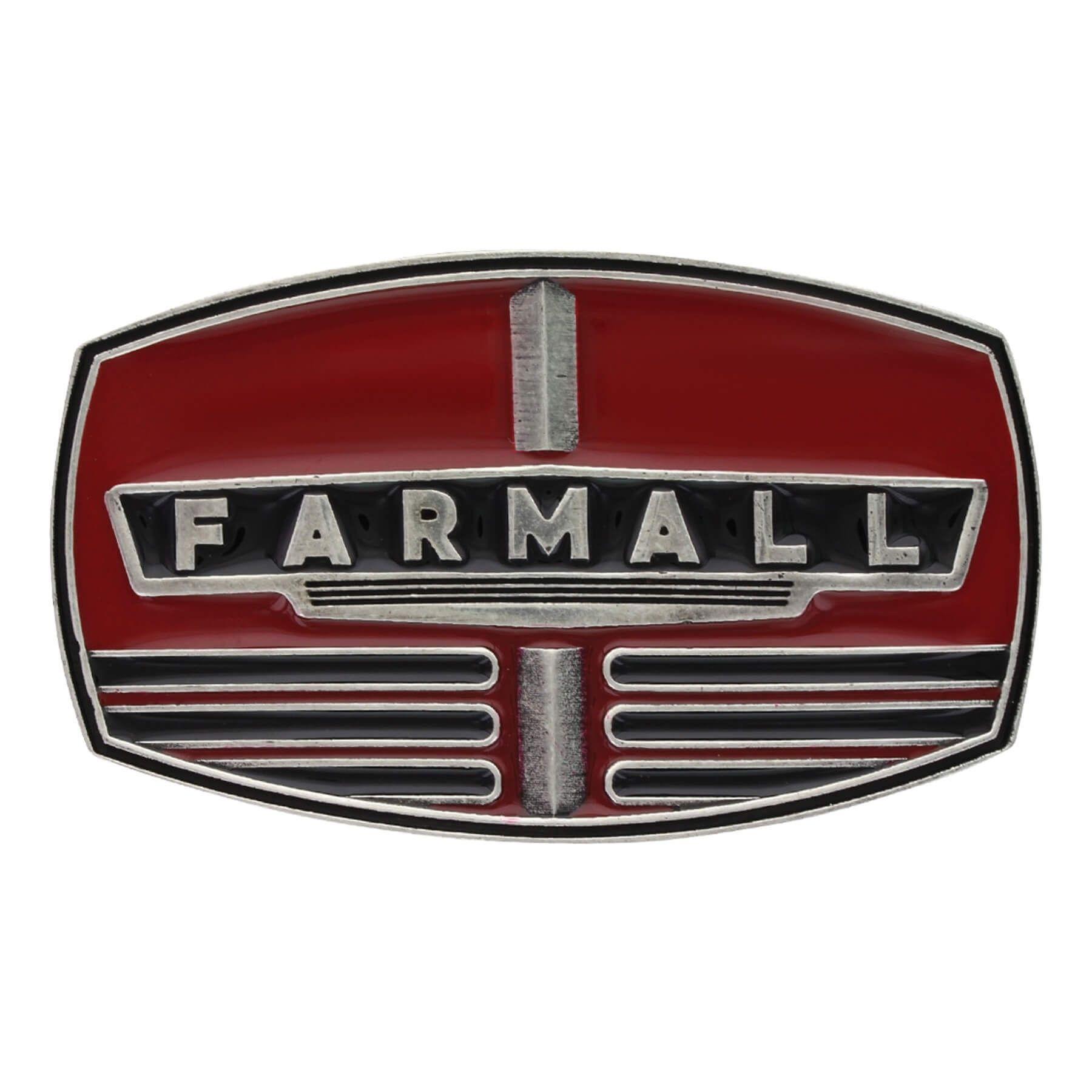 Farmall Logo - Montana Silversmiths® Men's Farmall Logo Buckle