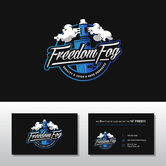 Fog Logo - Our vape shop needs a hip and stylish logo for Freedom Fog. Logo