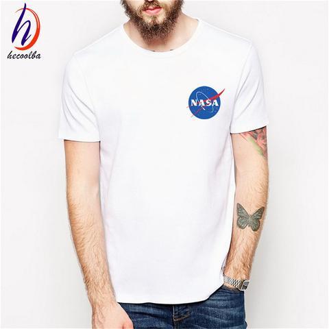 Small NASA Logo - Small Nasa Logo Chest Print Tee T Shirt Shirt Rocket Scientist 001