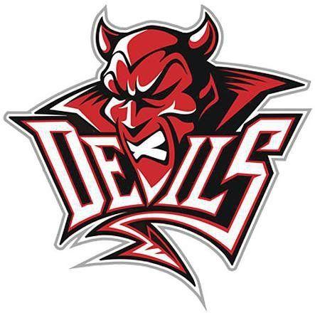 Red Devil Logo - Red Devil. Kathleen Red Devils. Hockey, Hockey logos