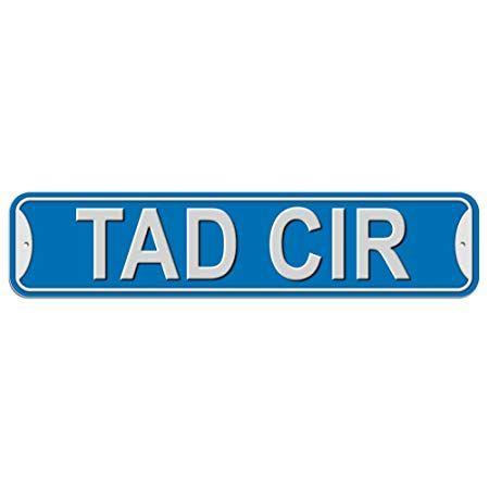 Tad Name Logo - Tad Cir Circle Sign Wall Door Street Road Male Name