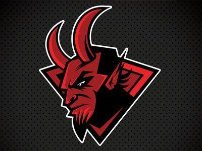 Red Devil Sports Logo - Devils logo idea | Sports logo's | Logos, Logo design, Sports logo