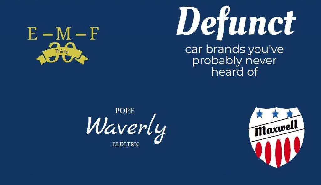Defunct Car Logo - Defunct turn of the century car manufacturers