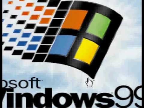 Windows 99 Logo - Windows 99 in Vitural PC 2007 - YouTube