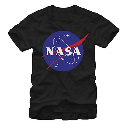 Small NASA Logo - Fifth Sun NASA Logo Adult T Shirt: Clothing