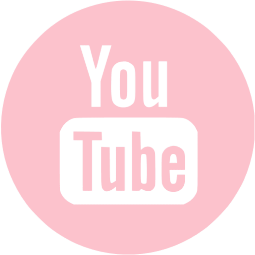 Cute YouTube Logo - Pink youtube 4 icon - Free pink site logo icons
