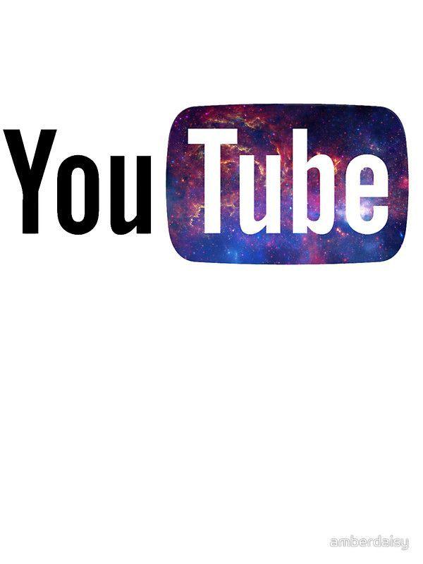 Cute YouTube Logo - Cosmic YouTube Logo' Sticker by amberdaisy. chat board. Youtube