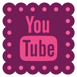 Cute YouTube Logo - YouTube Icon - Mommy Social Media Icons - SoftIcons.com