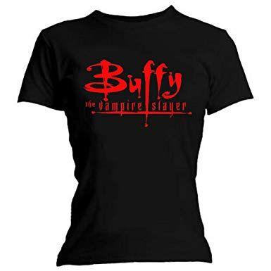 Vampire Original Logo - Official Skinny T Shirt BUFFY The Vampire Slayer Original Logo XL 14 ...