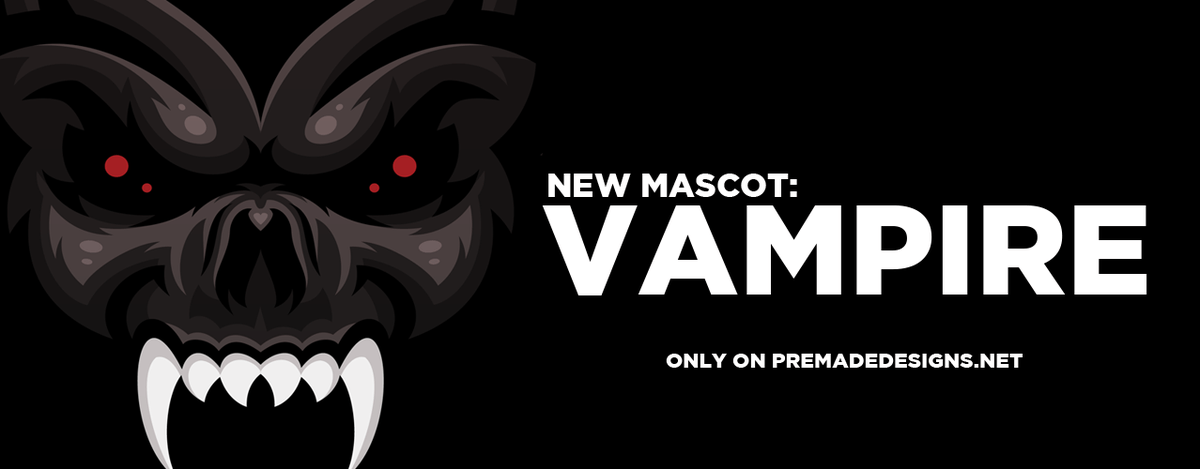 Vampire Original Logo - Logos seen a vampire mascot in esports. #original