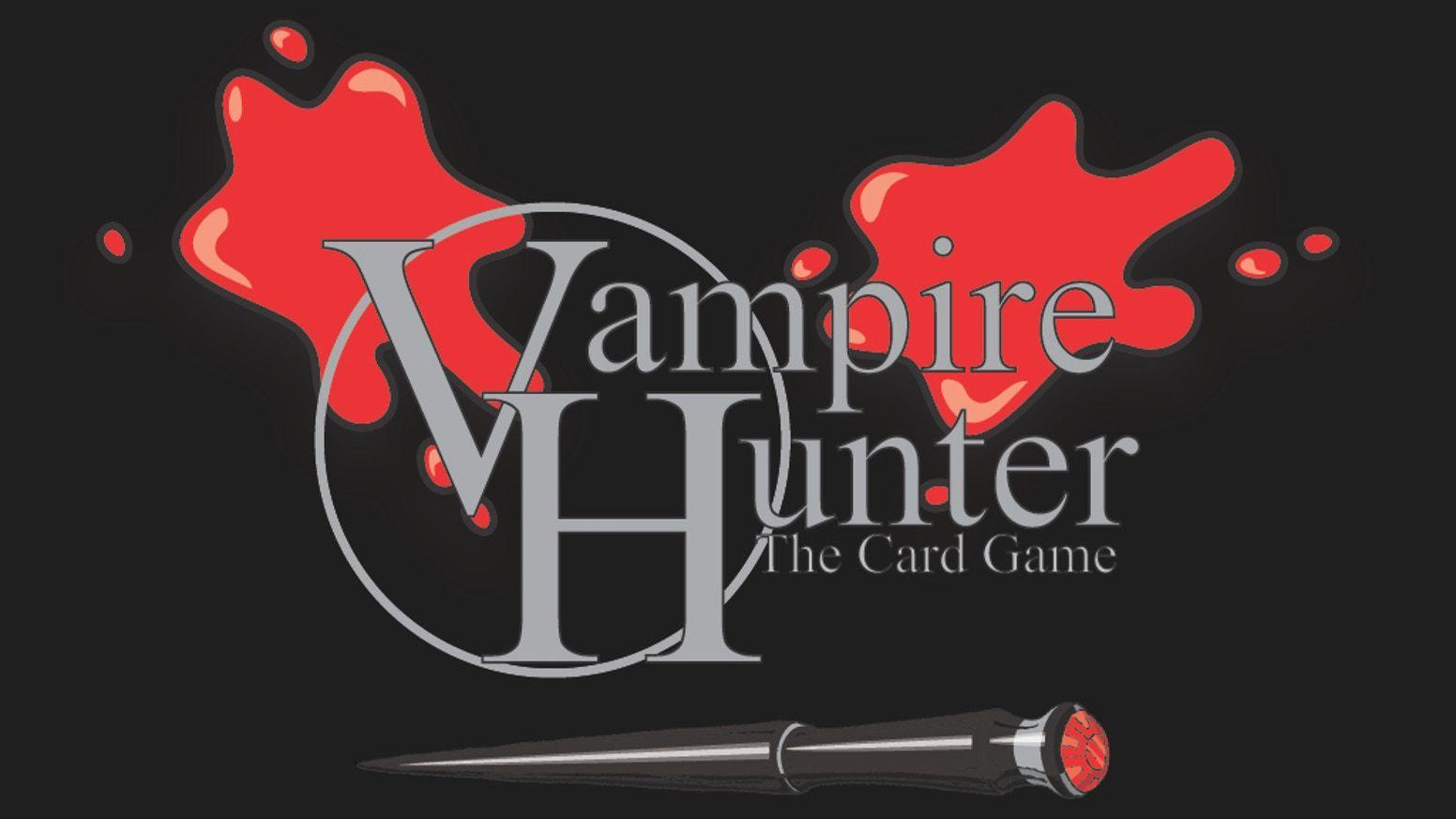 Vampire Original Logo - Vampire Hunter The Card Game by Krippendorf Games LLC