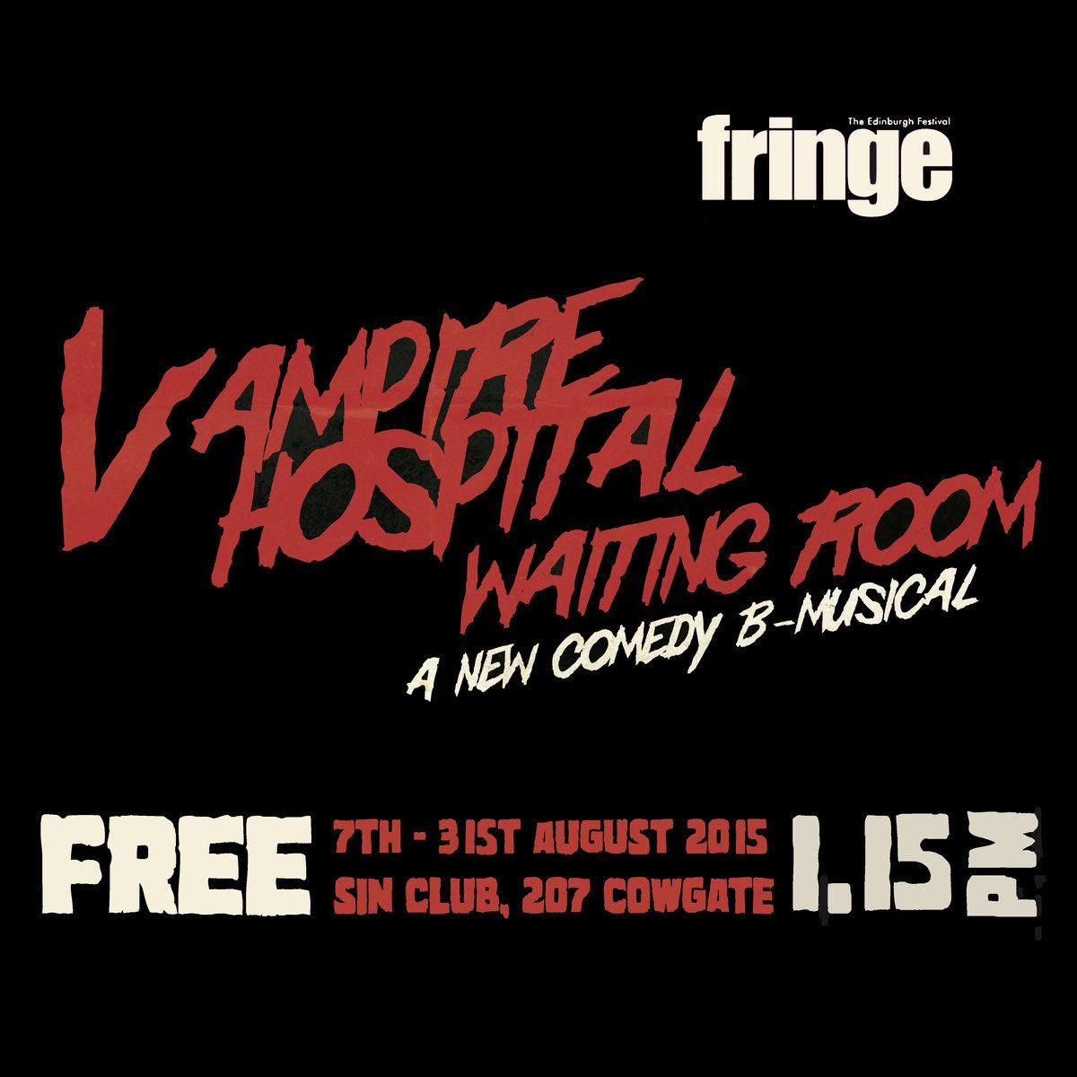 Vampire Original Logo - Vampire Hospital Waiting Room Cast Recording. Vampire