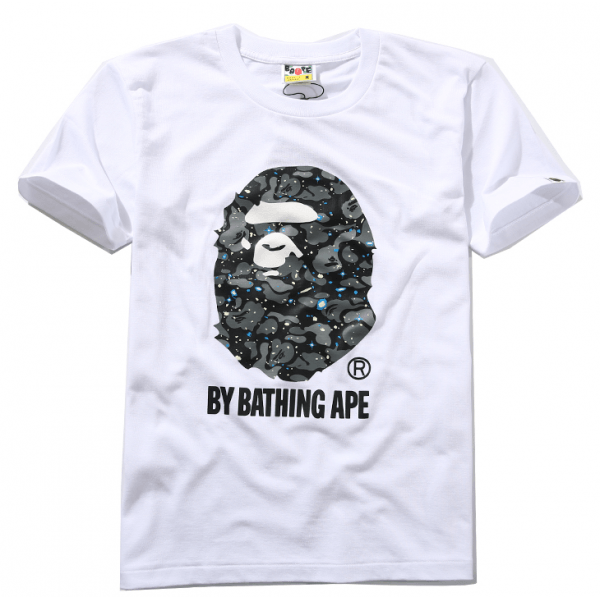 White Bathing Ape Logo - NEW! A Bathing Ape Fluorescent Logo T-Shirt| Buy A Bathing Ape Online