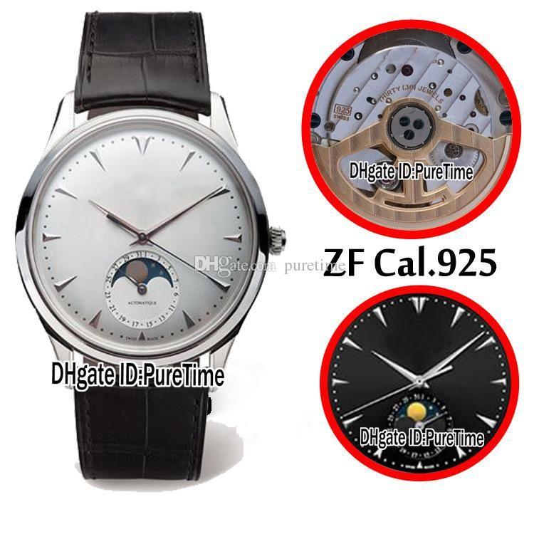 New ZF Logo - New ZF Best Edition Master Ultra Thin Moon 1368420 SS White Dial ETA ...
