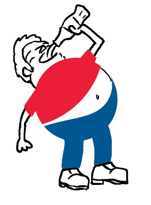Funny Pepsi Logo - How I will always perceive the current Pepsi logo. Funny Picture