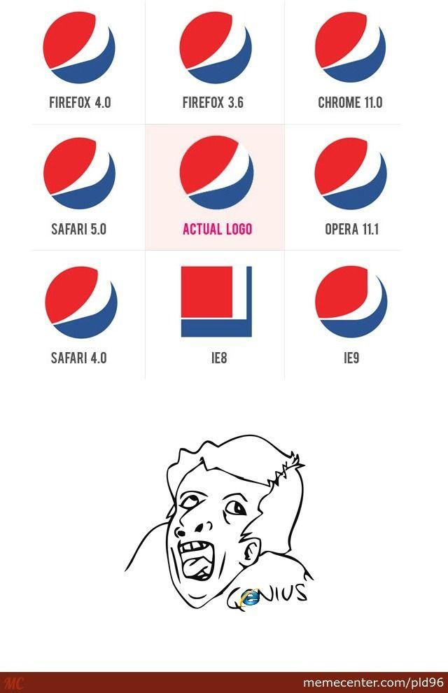 Funny Pepsi Logo - Pepsi Logo Recreated Using Css3... by pld96 - Meme Center