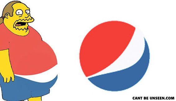 Funny Pepsi Logo - Can't Be Unseen Has Been Seen Can't Be Unseen Picture
