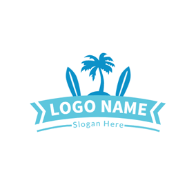 Surfboard Logo - Free Surf Logo Designs | DesignEvo Logo Maker