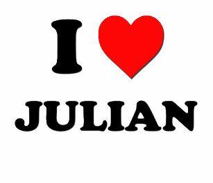 I Love Julian Logo - I Love Julian Gifts & Gift Ideas | Zazzle UK