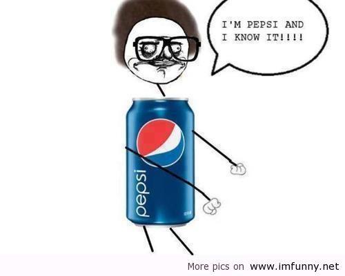 Funny Pepsi Logo - I'm Pepsi