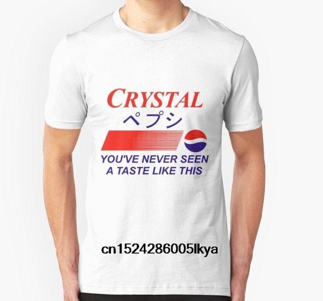 Funny Pepsi Logo - Fashion Cool Men T shirt Women Funny tshirt Crystal Pepsi Logo