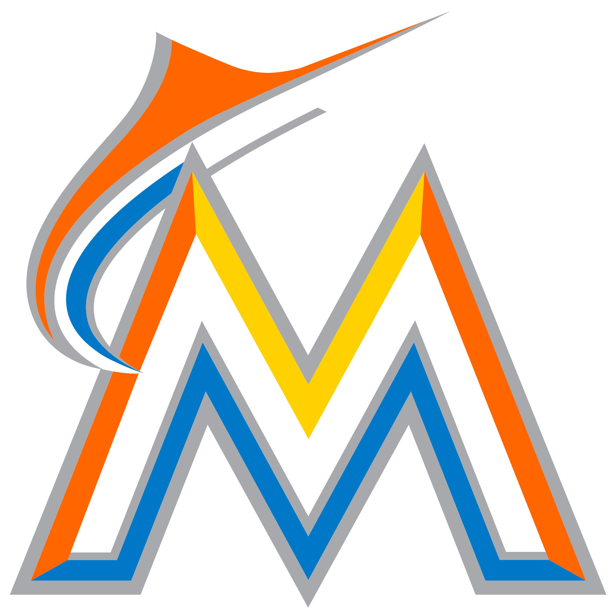 Marlins Old Logo - File:Miami Marlins logo.svg - Wikimedia Commons