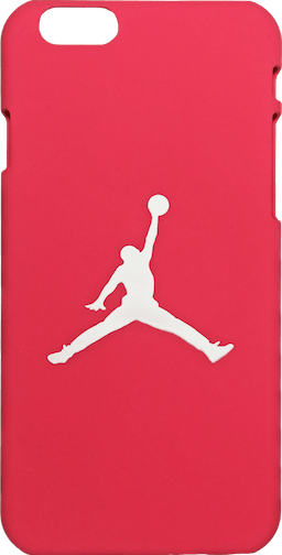 Pink Jordan Logo - Nike Jordan Pink White Jumpman Logo Hard Plastic IPhone 6 6s+ Plus