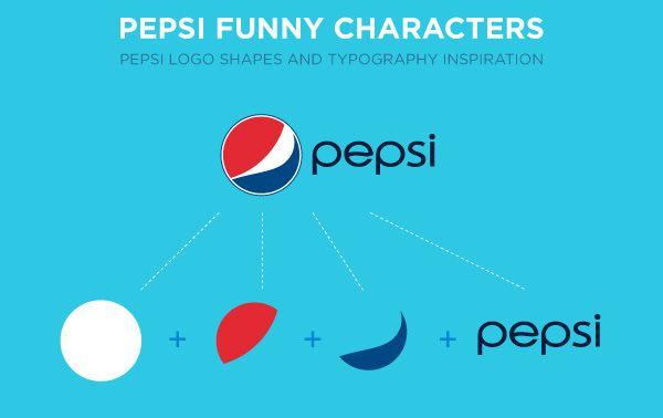 Funny Pepsi Logo - PEPSI Funny Characters on Behance