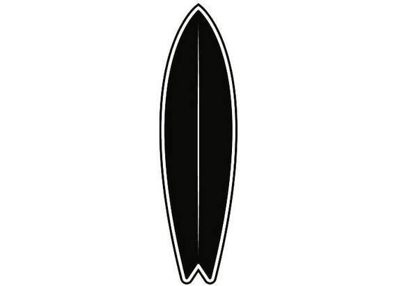 Surfboard Logo - Surf Board 2 Surfboard Surfing Logo Surfer Wave Beach Sport