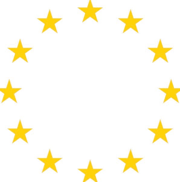 Stars in Yellow Circle Logo - Stars, Costars, Ring, Round, Rotund, Circle, Signs, Union