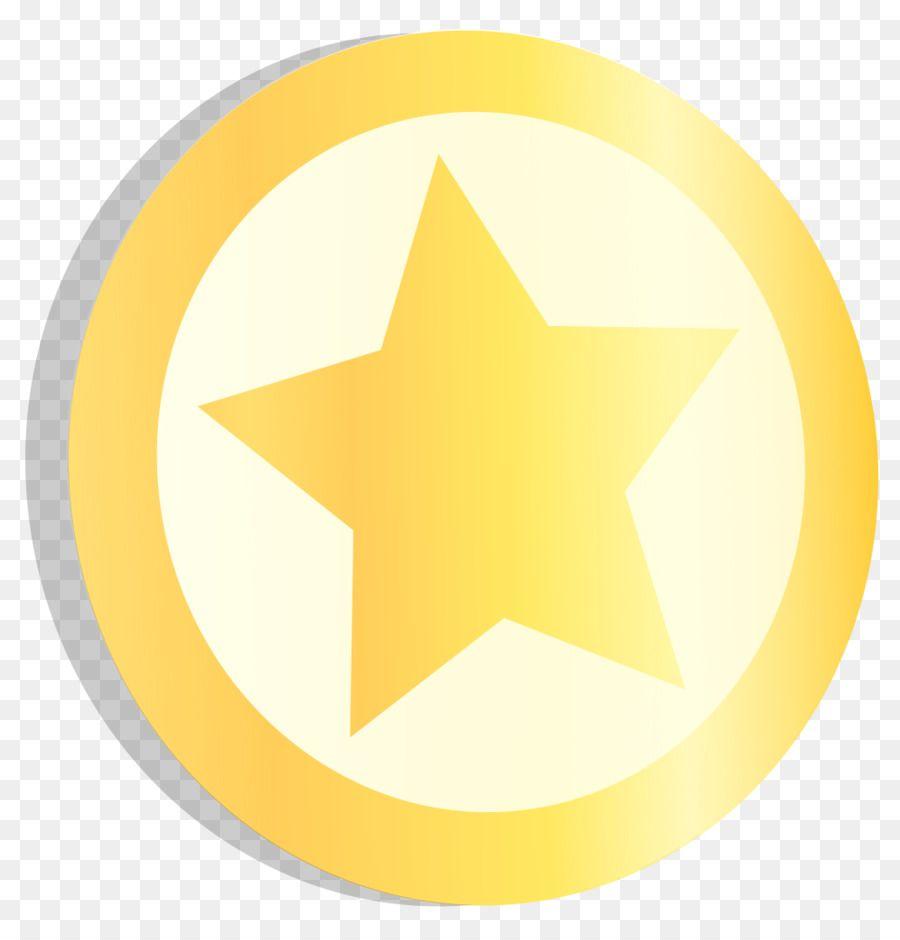 Stars in Yellow Circle Logo - Trademark Symbol Yellow Circle star png download*1024