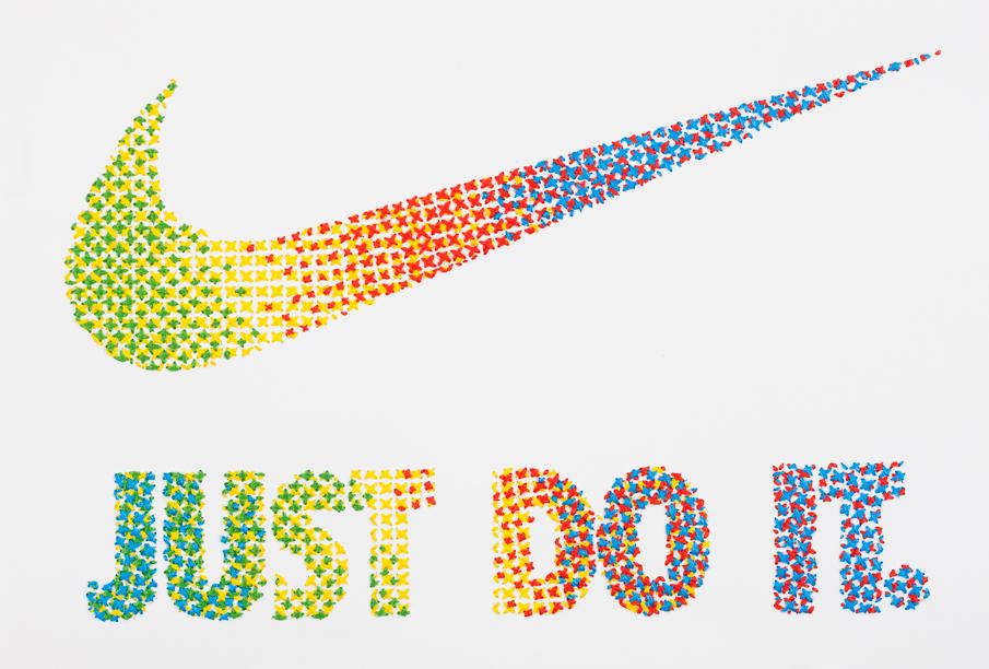 nike logo colour