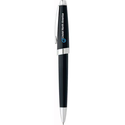 A.T. Cross Pens Logo - Promotional Cross Aventura Onyx Black Ballpoint Pens with Custom ...
