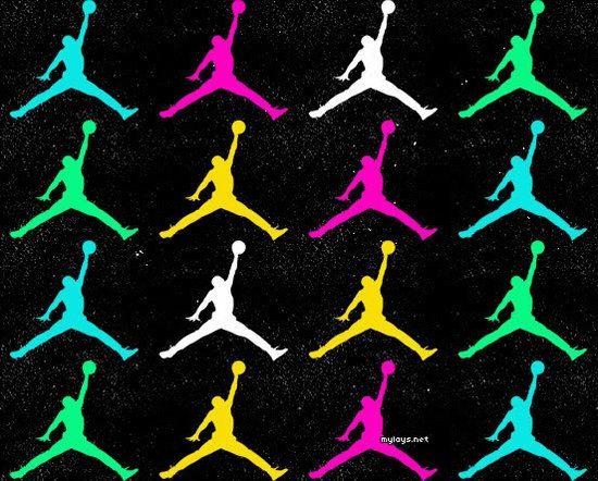 Pink Jordan Logo - Michael Jordan Logo Wallpaper - WallpaperSafari