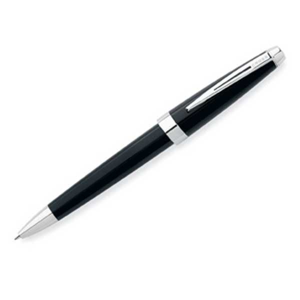 A.T. Cross Pens Logo - Aventura Onyx Custom Ballpoint Cross Pens Engraved with Your Logo