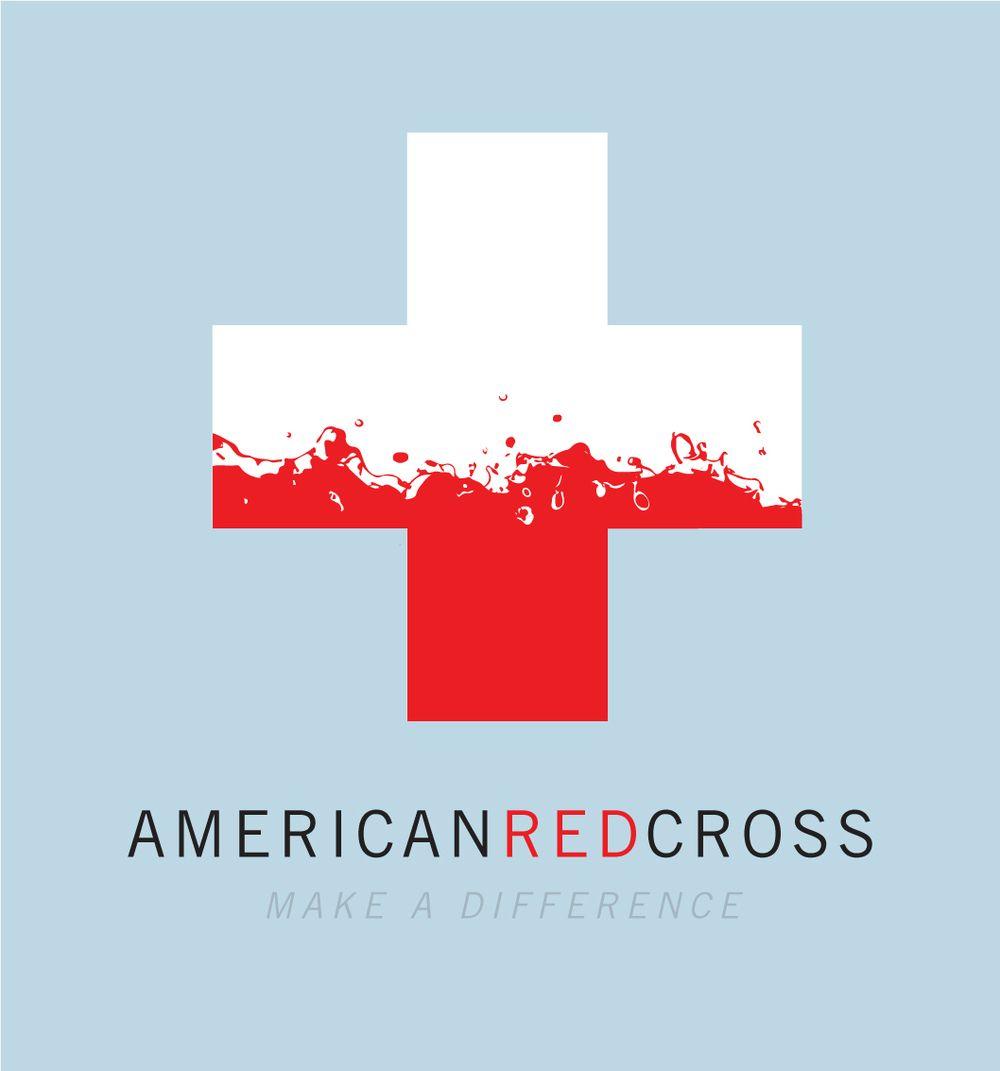 Blue and Red Cross Logo - American Red Cross — Kristin McCreery