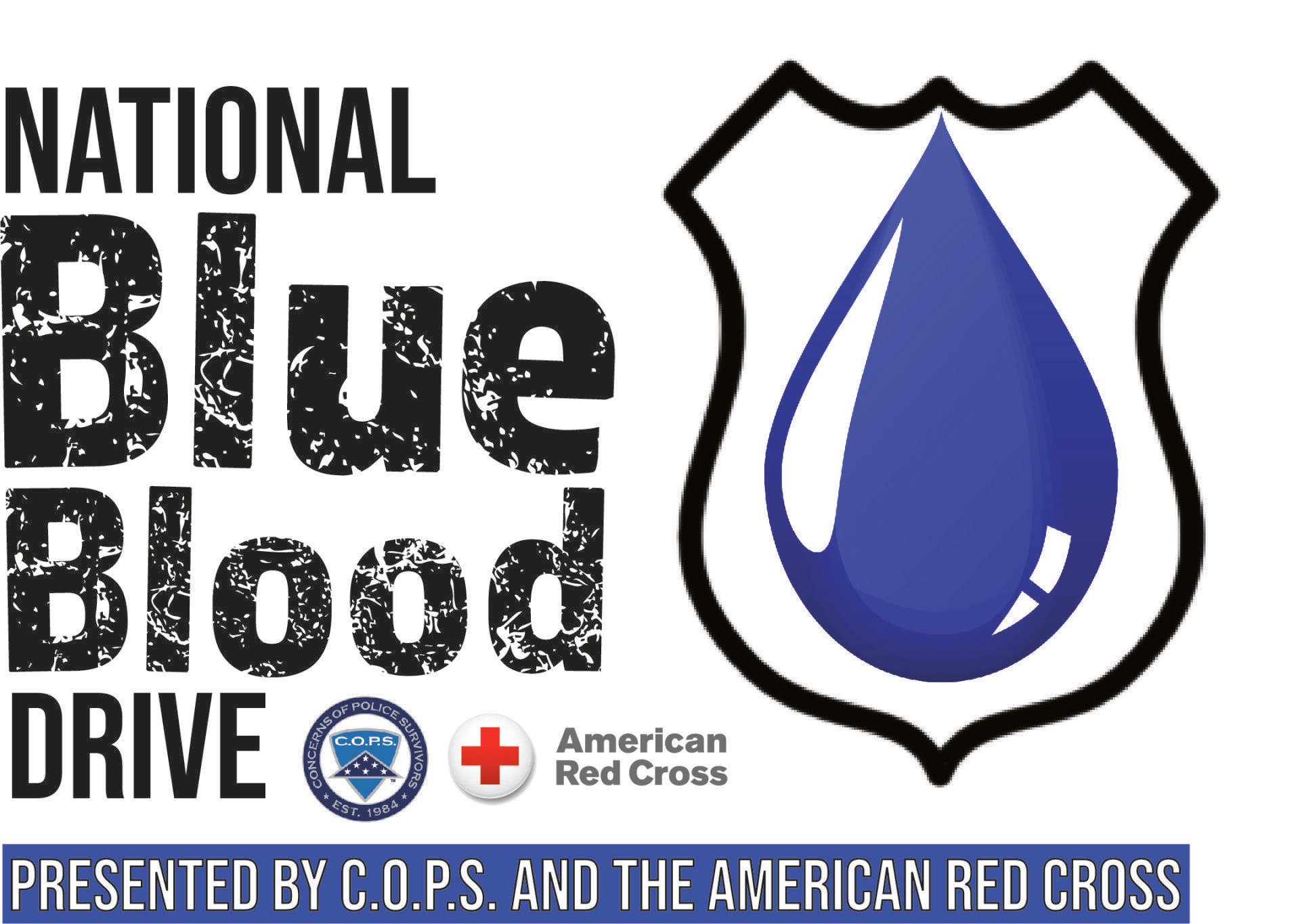 Red Cross Blue Logo - National Blue Blood Drive
