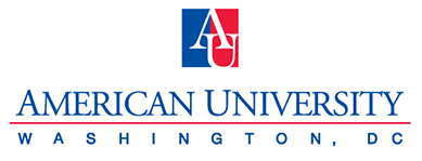 American Red and Blue Logo - Creative Style Guide. American University, Washington, DC