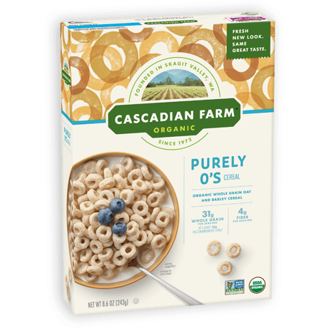 Cascadian Farms Logo - Purely O's Cereal • Cascadian Farm Organic