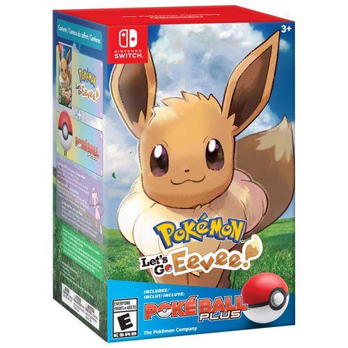 Eevee Games App Logo - Pokémon Let's Go, Eevee! with Poké Ball Plus (Switch) : Nintendo