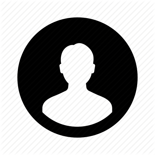 Circle Person Logo - Circle, invert, male, man, person, user icon