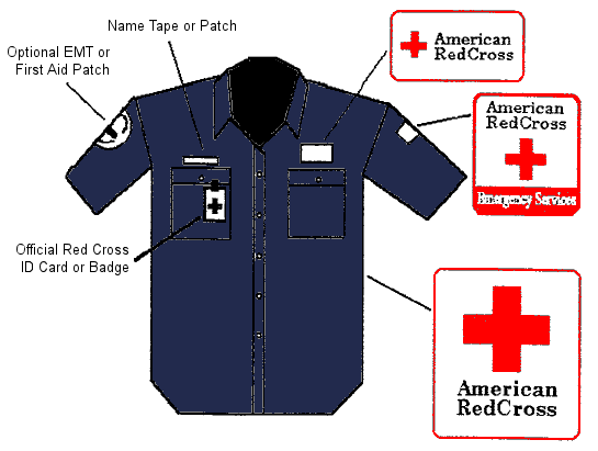 American Red and Blue Logo - American Red Cross - Rose Parade Volunteer Uniforem Requirements