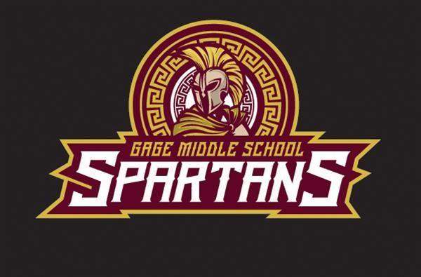 Spartan School Logo - Gage Middle School / Homepage