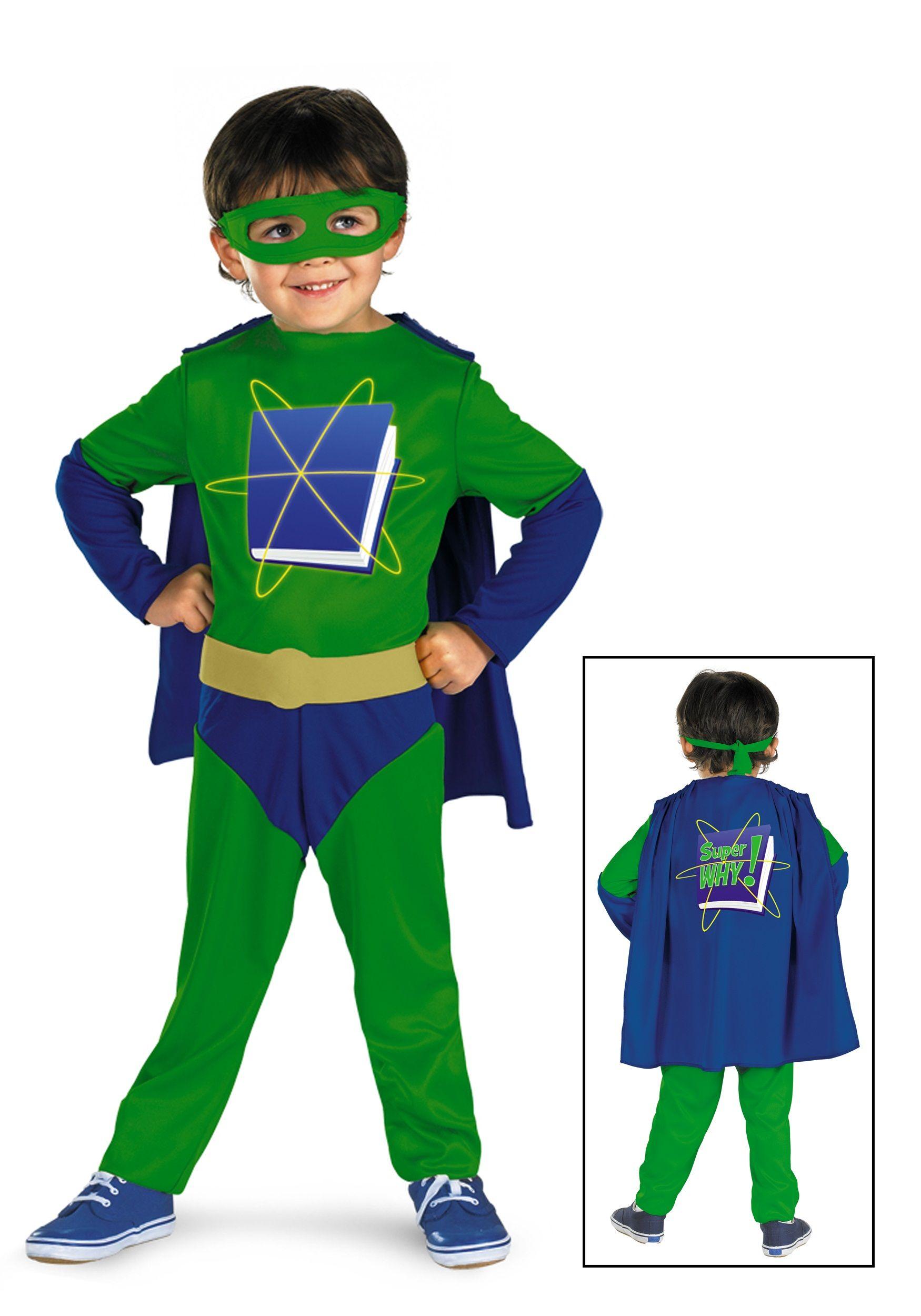 Super Y Logo - Super Why Toddler Classic Costume - Halloween Costumes