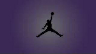 Pink Jordan Logo