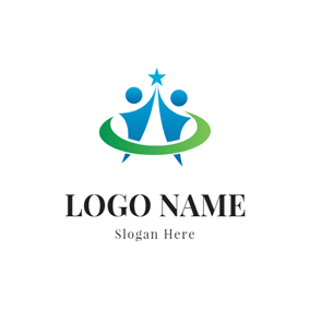 Circle Person Logo - Free Non Profit Logo Designs. DesignEvo Logo Maker